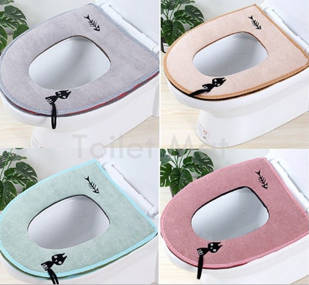 Toilet Wasbare Doek Seat Cover Pads